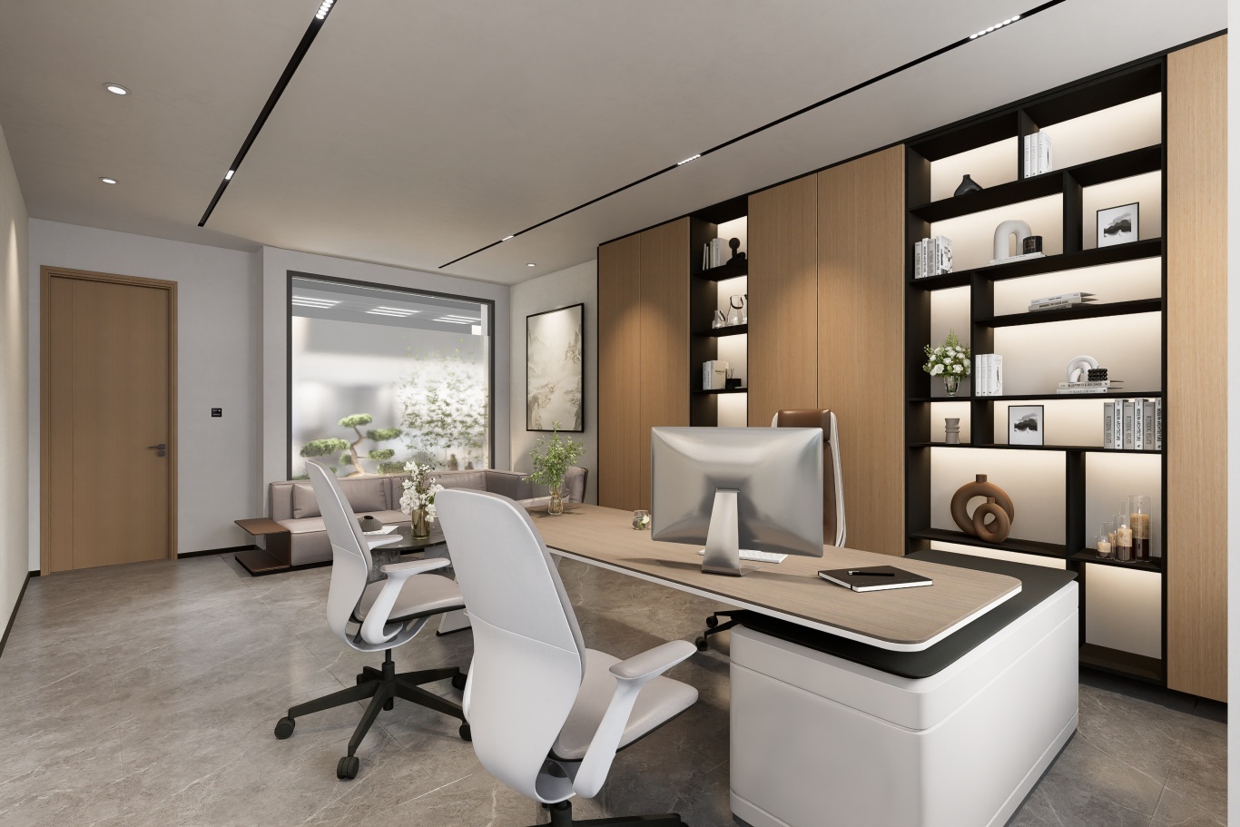 【設計案例】普照國康醫藥辦公室項目概念設計——以空間敘事,筑品牌基因(圖39) 【設計案例】普照國康醫藥辦公室項目概念設計——以空間敘事,筑品牌基因(圖39)